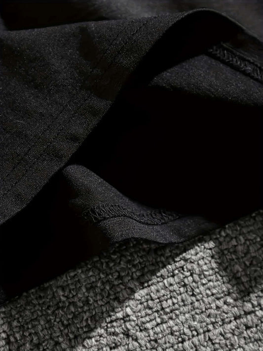 Men's Patterned Printed T-shirt, Summer Casual Short Sleeved T-shirt