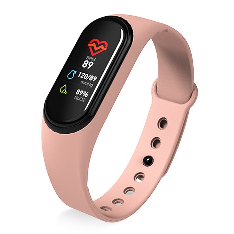 Smart Waterproof Bracelet - With Fitness, Heart Rate Blood Pressure Fitness Tracker