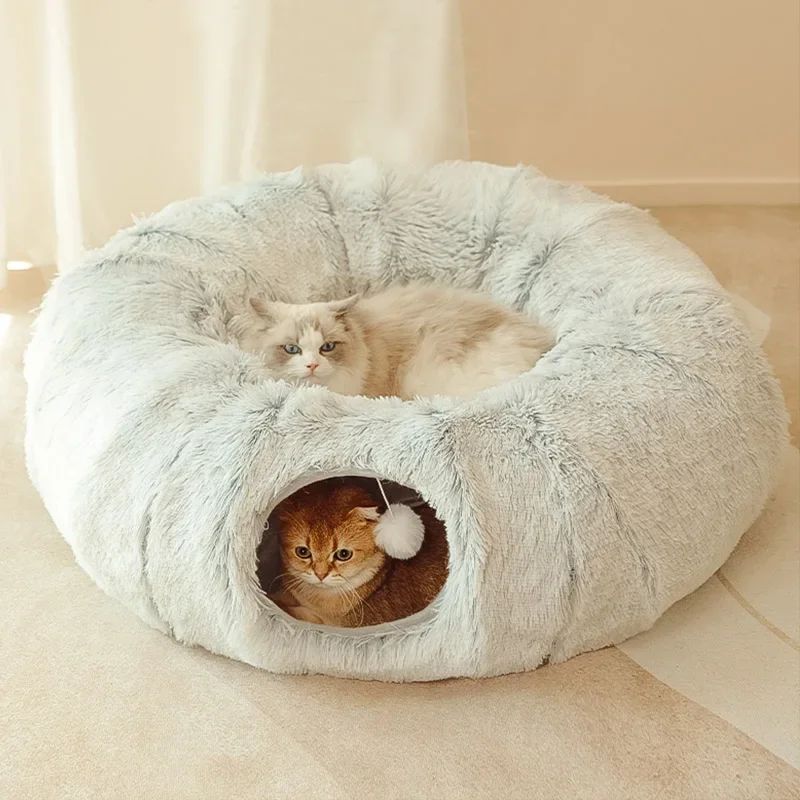 Cats Plush Cushions Warm All For Winter Pet Supplies - Best Christmas Beds for Pets