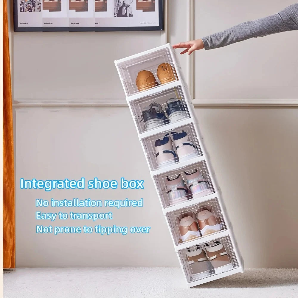 Foldable Shoe Racks Multi Layer Dustproof Storage Organizers Box