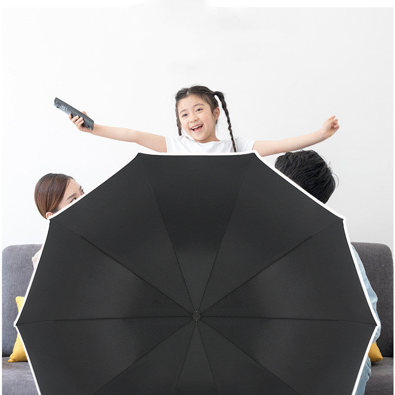 Ten-bone Automatic Reverse Folding Umbrella