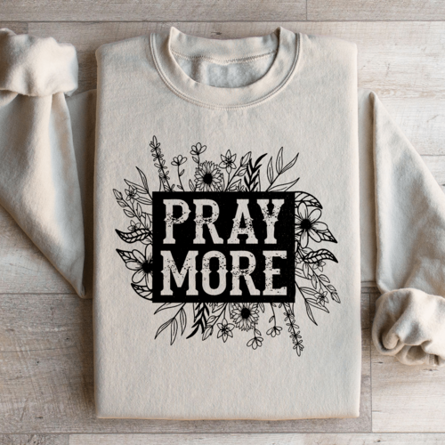 Pray More Floral