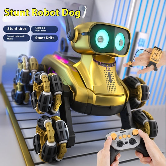 Mechanical Dog Stunt Remote Control Toy Car Kids Gift