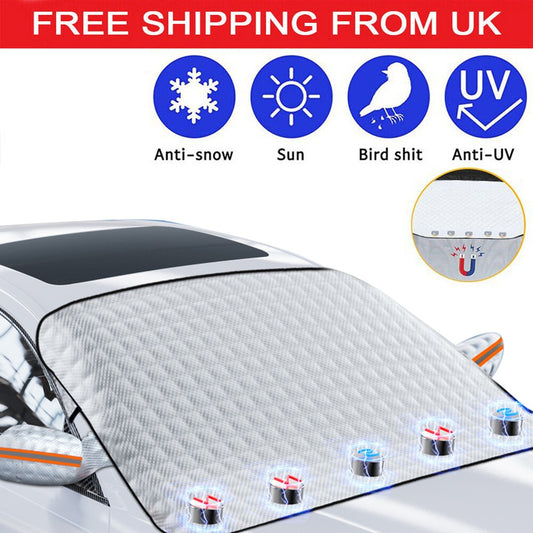 Car Windshield Magnetic Car Cover Winter Ice Frost Shield Snow Protector Sun Shade