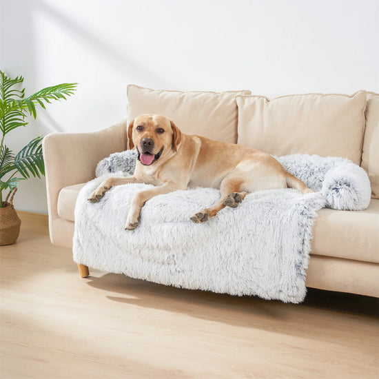Pet Dog Bed Sofa For Dog Pet Calming Bed Warm Nest Washable Soft  Furniture Protector Mat Cat Blanket Large Dogs Sofa Bed
